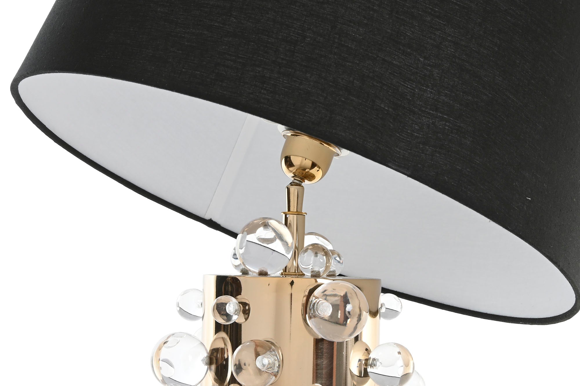 LAMPARA SOBREMESA ACERO PATINADO 50X50X82 - Imagen 3