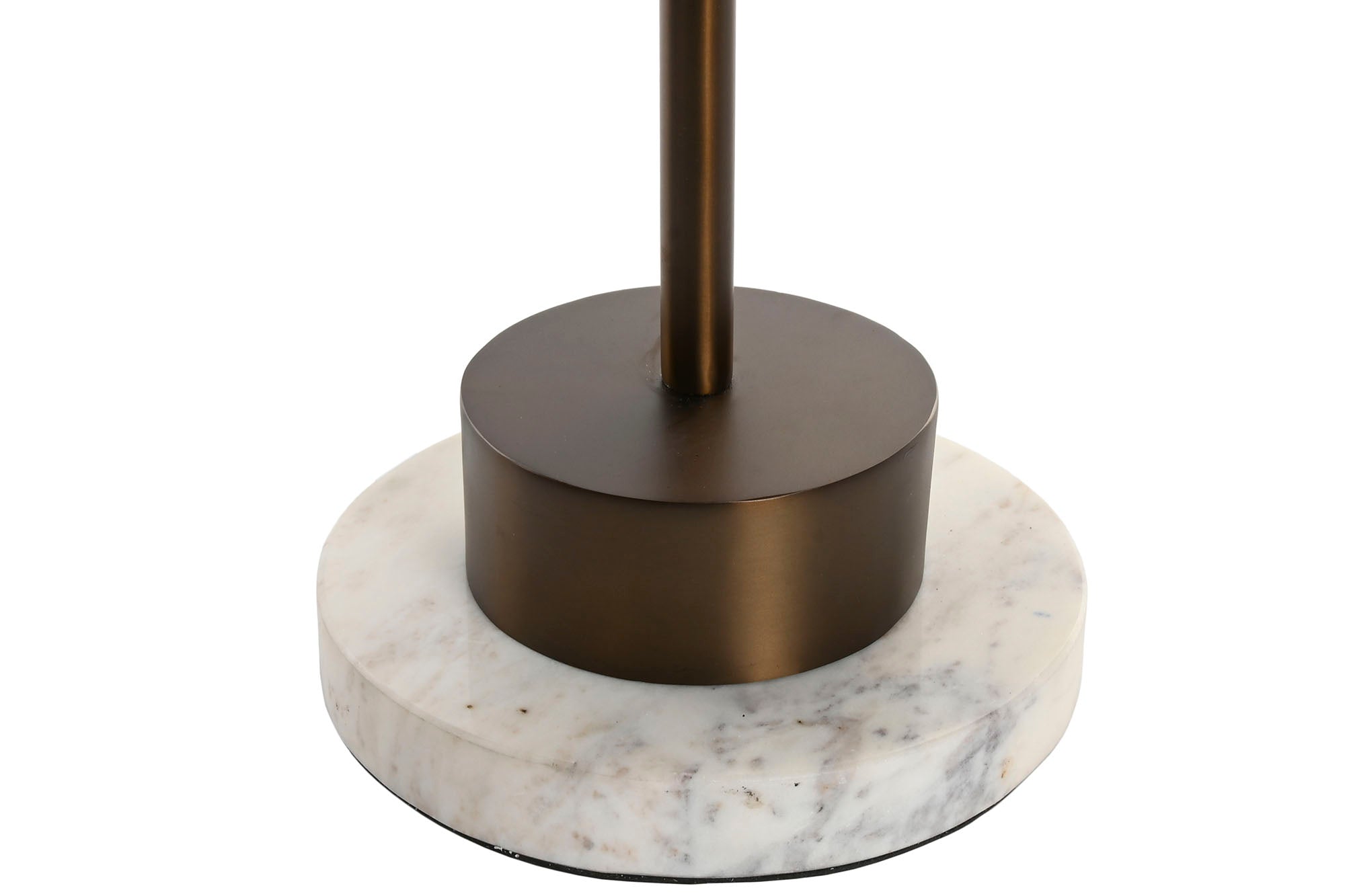 LAMPARA SOBREMESA ACERO MARMOL 20X27X80 COBRE - Imagen 5