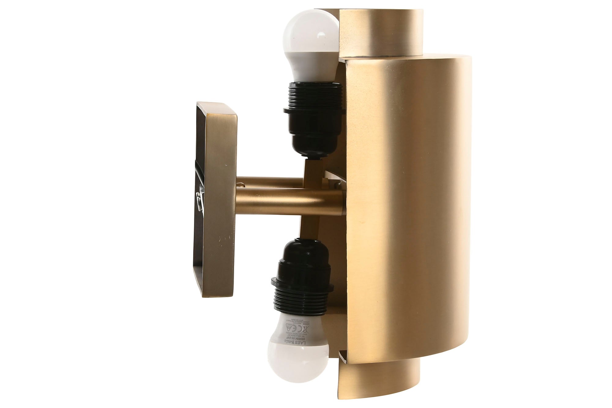 LAMPARA APLIQUE ACERO PATINADO 16X21X28 MATE - Imagen 5