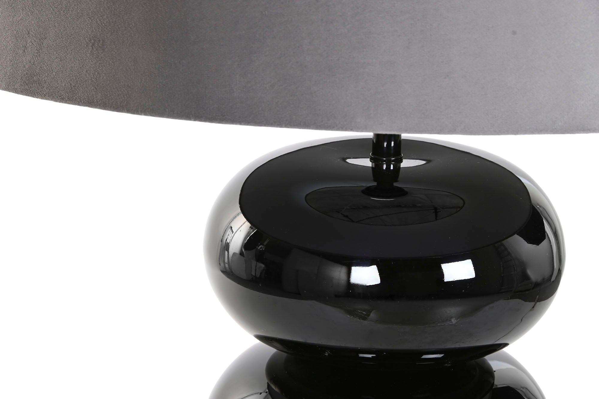 LAMPARA SOBREMESA ACERO PATINADO 55X55X121 NEGRO - Imagen 5