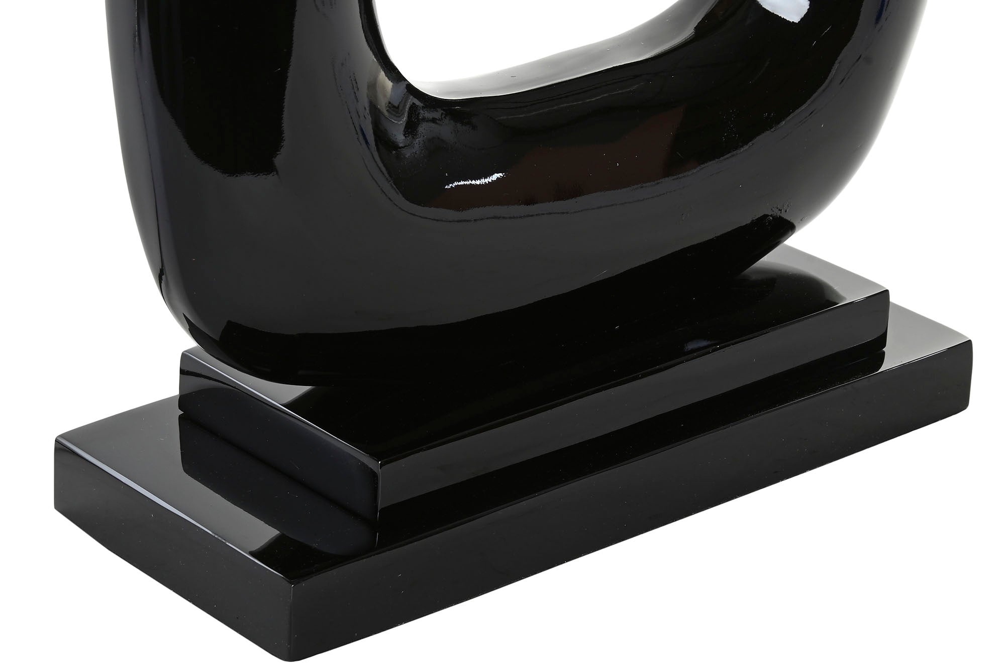 LAMPARA SOBREMESA ACERO PATINADO 30X50X83 NEGRO - Imagen 5