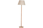 LAMPARA PIE LATON RATAN 28X42X152 NATURAL - Imagen 2
