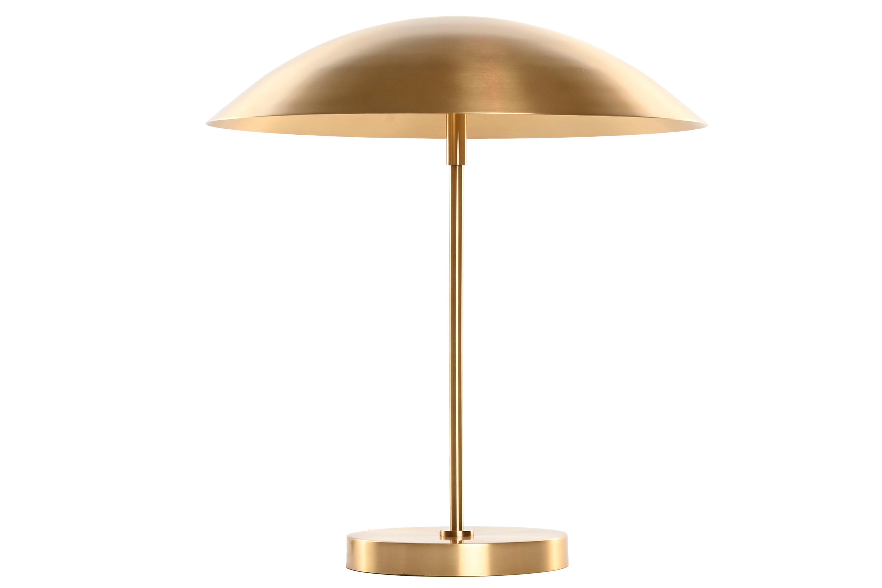 LAMPARA SOBREMESA LATON PATINADO 45X45X50 DORADO - Imagen 3