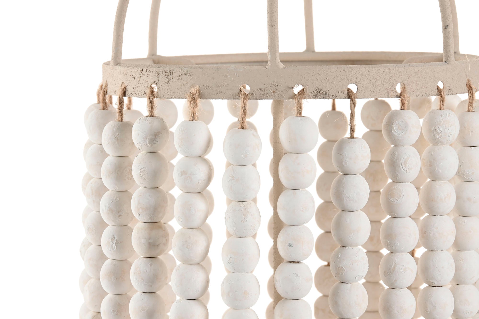 LAMPARA SOBREMESA METAL 19X19X61 BLANCO - Imagen 4