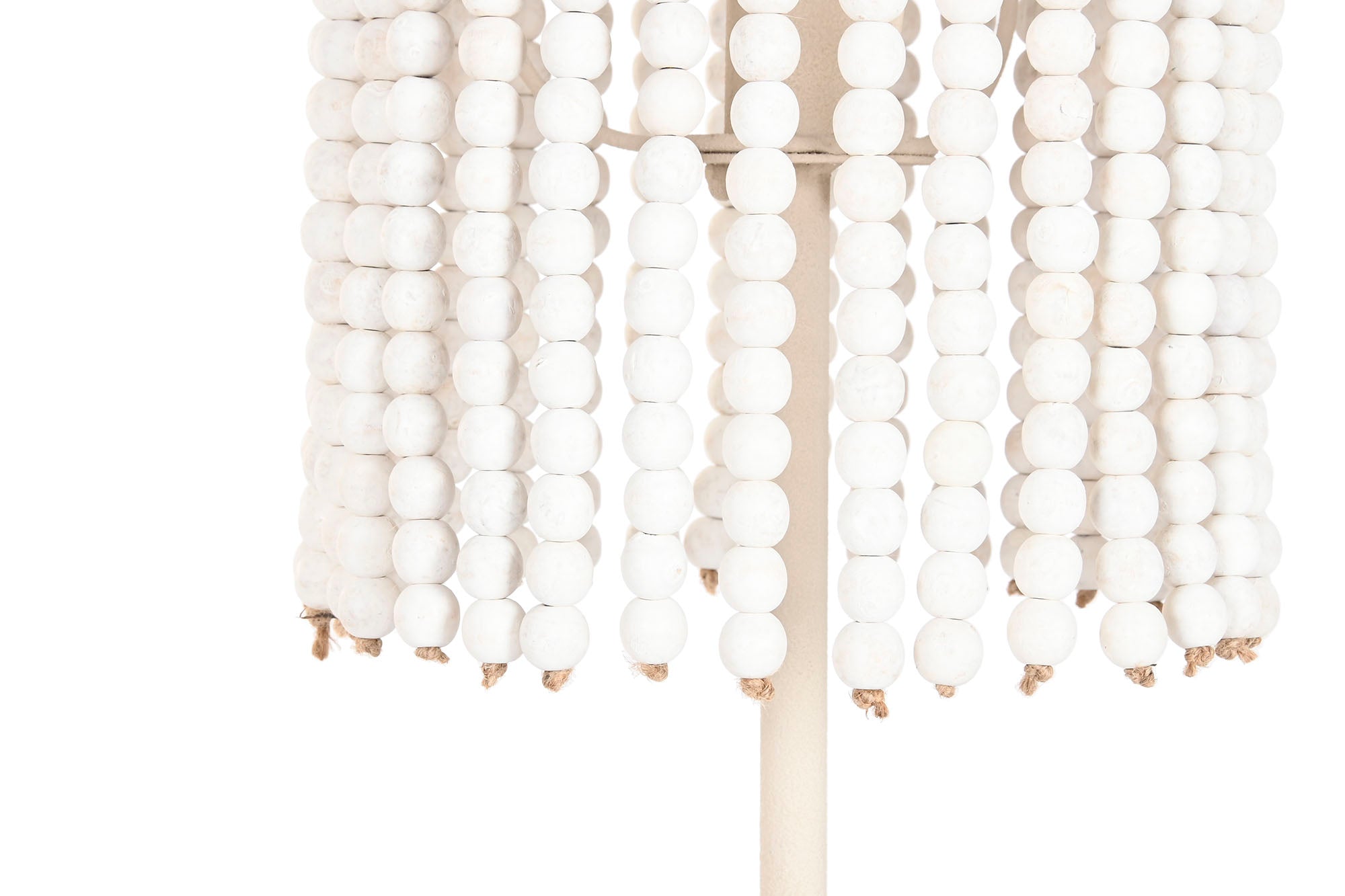 LAMPARA PIE METAL 25,5X25,5X155 BEIGE - Imagen 6