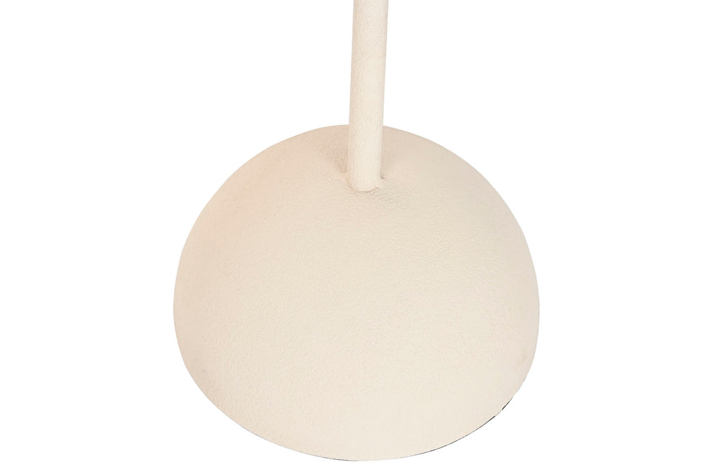 LAMPARA PIE METAL 25,5X25,5X155 BEIGE - Imagen 2