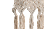 PANTALLA ALGODON 30X30X30 MACRAME TEJIDO A MANO - Imagen 1