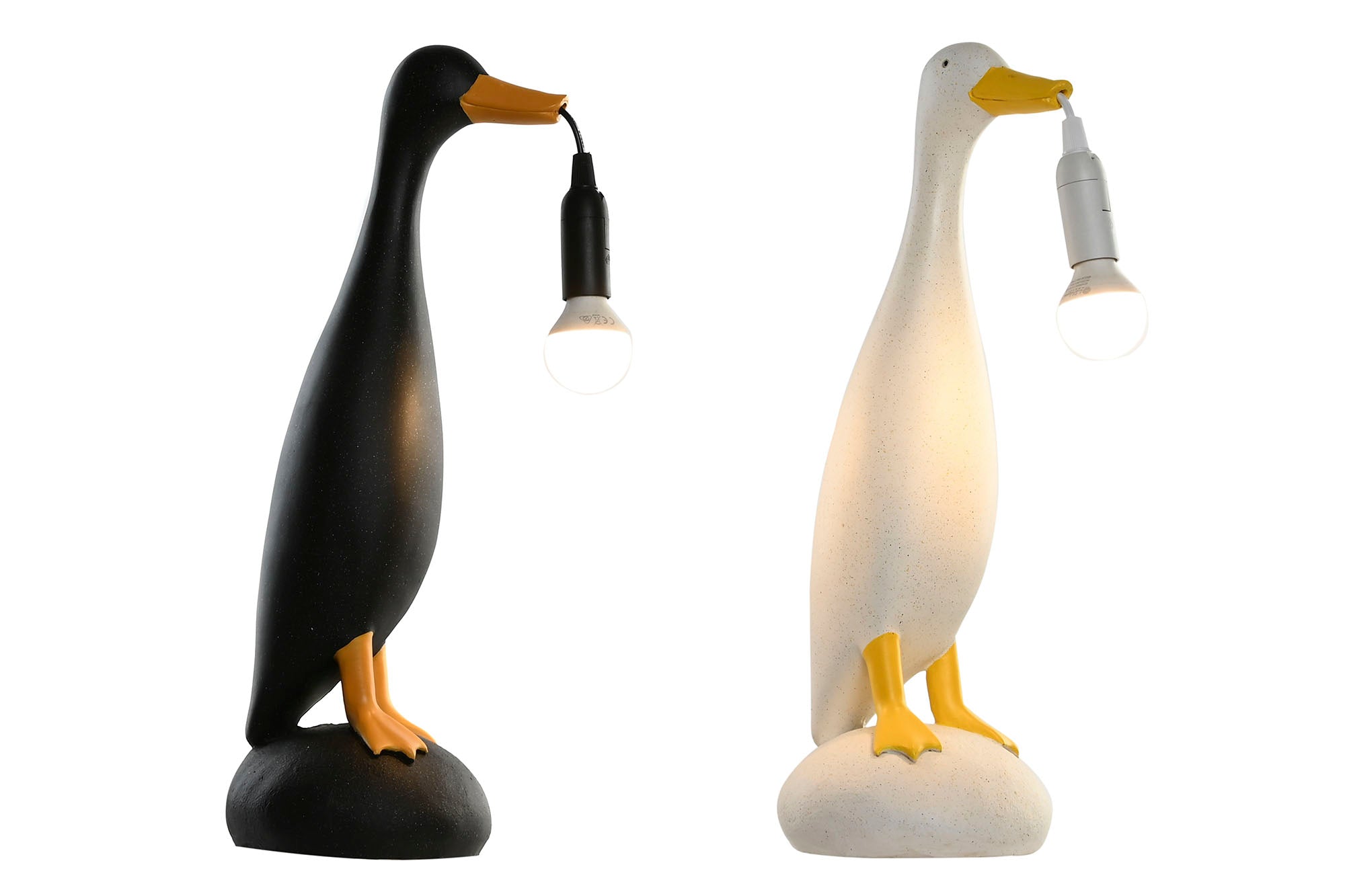 LAMPARA SOBREMESA RESINA 17X16X43 PATO 2 SURT. - Imagen 5