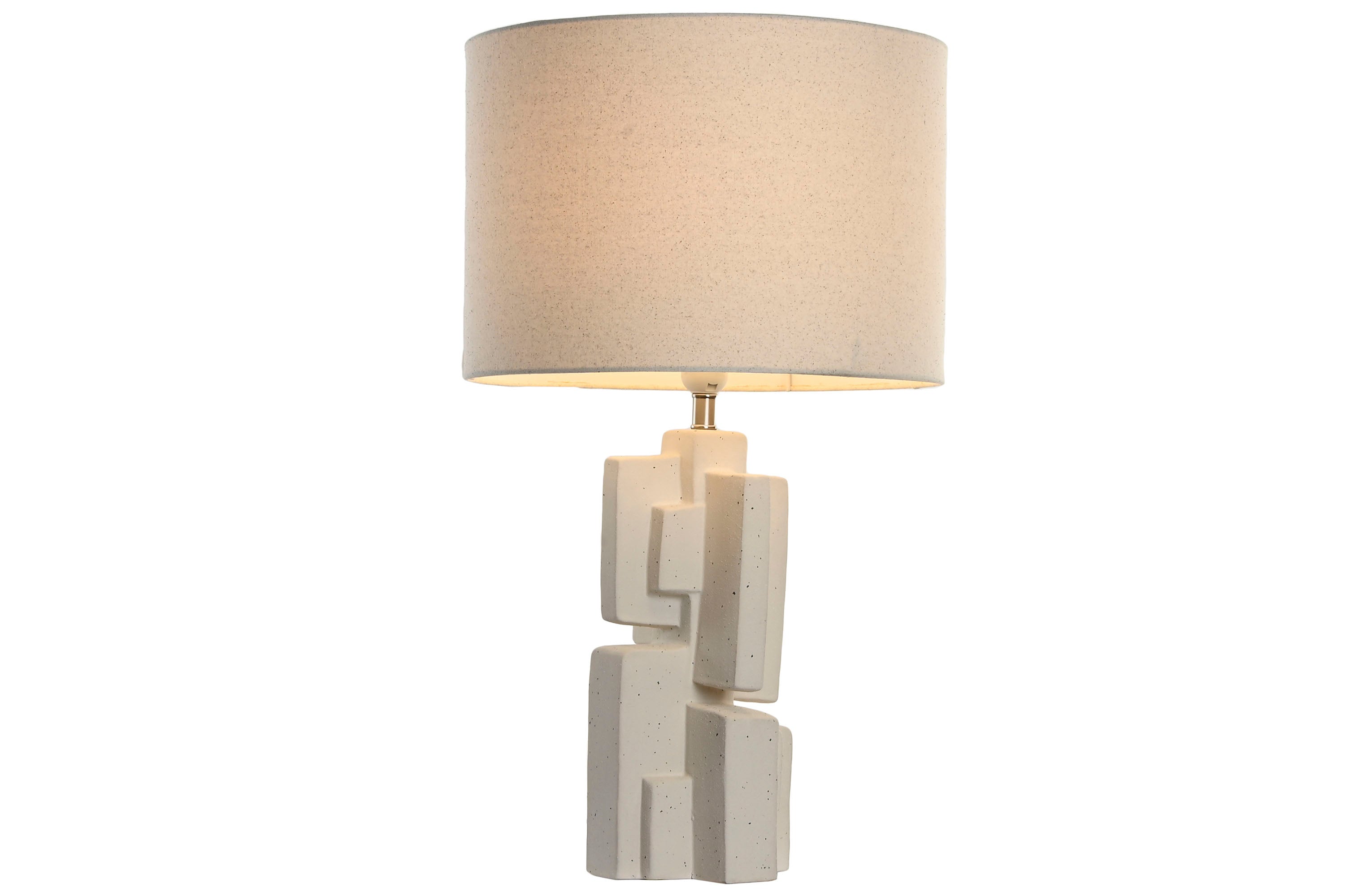 LAMPARA SOBREMESA CERAMICA 38X38X66 ABSTRACTO - Imagen 3