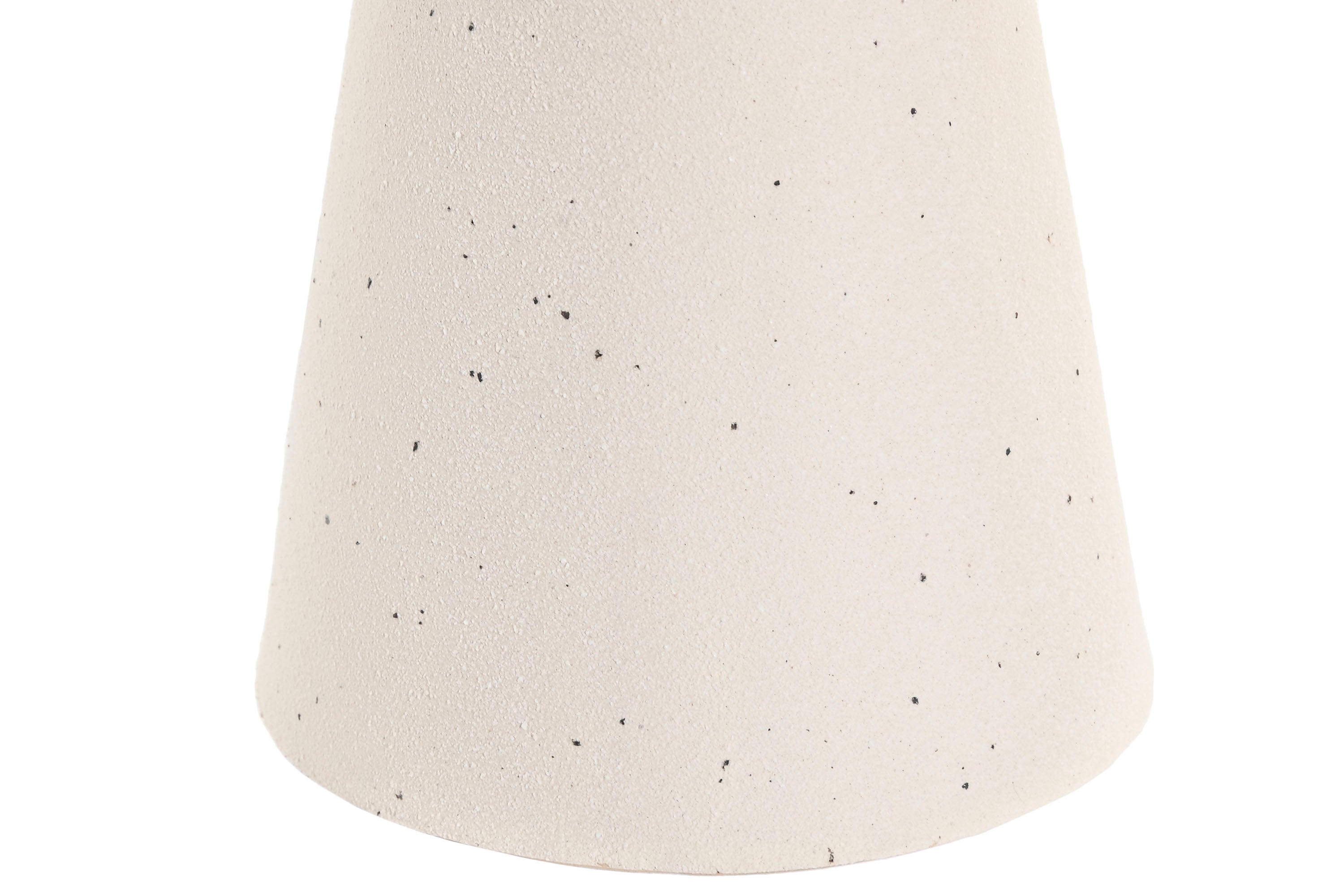 LAMPARA SOBREMESA CERAMICA POLIESTER 33X33X61 BOLA - Imagen 4