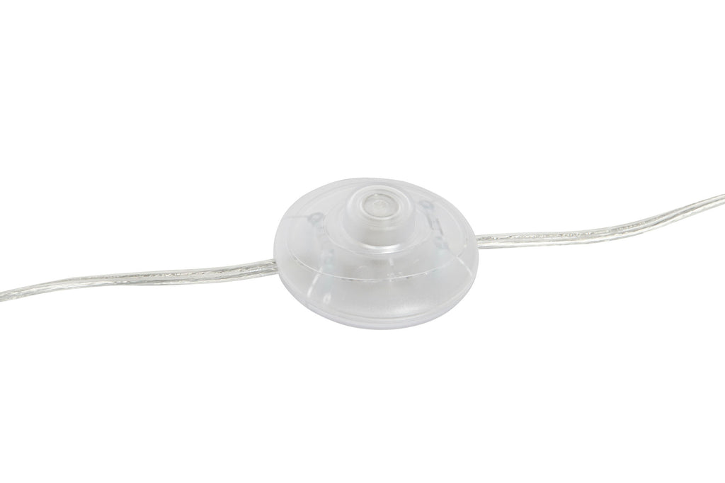 LAMPARA PIE HIERRO CRISTAL 30X30X172 3 BOLAS - Imagen 2