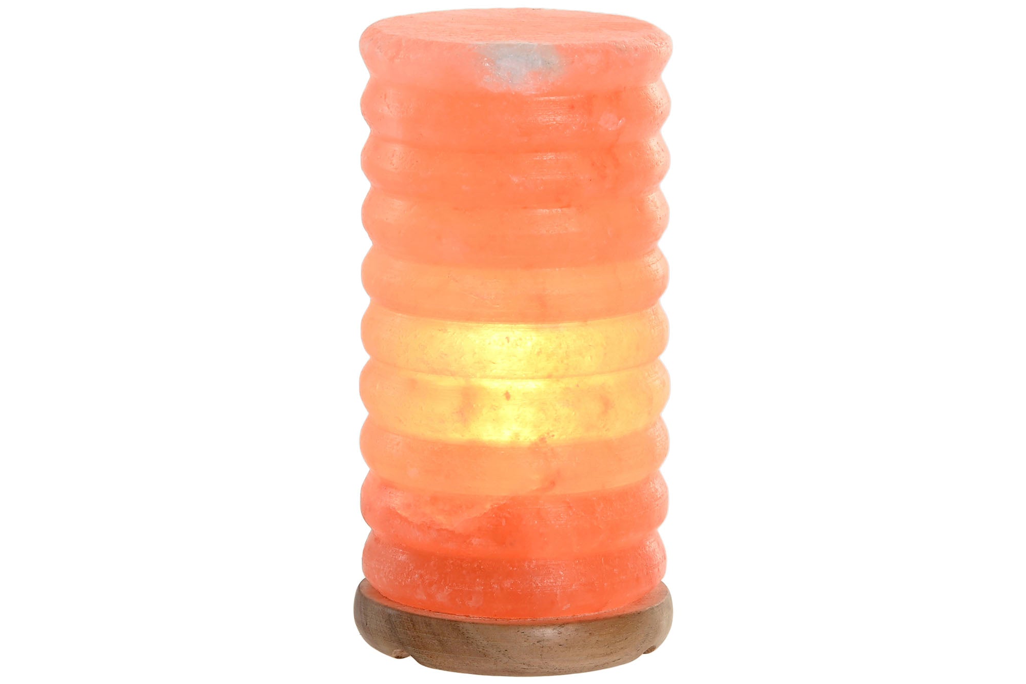 LAMPARA SOBREMESA SAL DEL HIMALAYA 10X10X20 DISCOS - Imagen 1