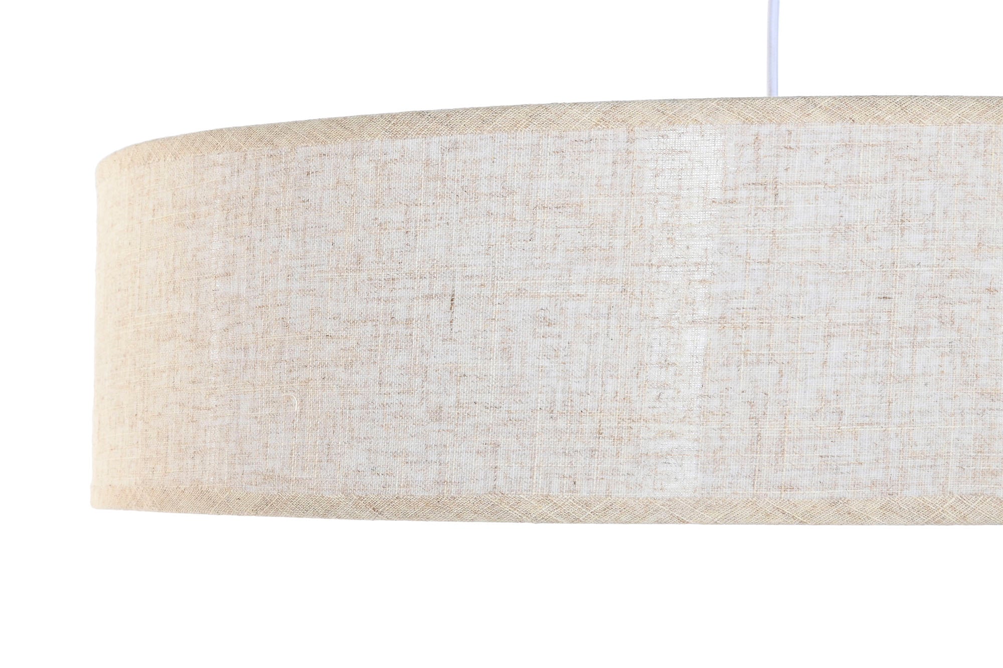 LAMPARA TECHO LINO PP 60X60X15 PLAFON CRUDO - Imagen 4