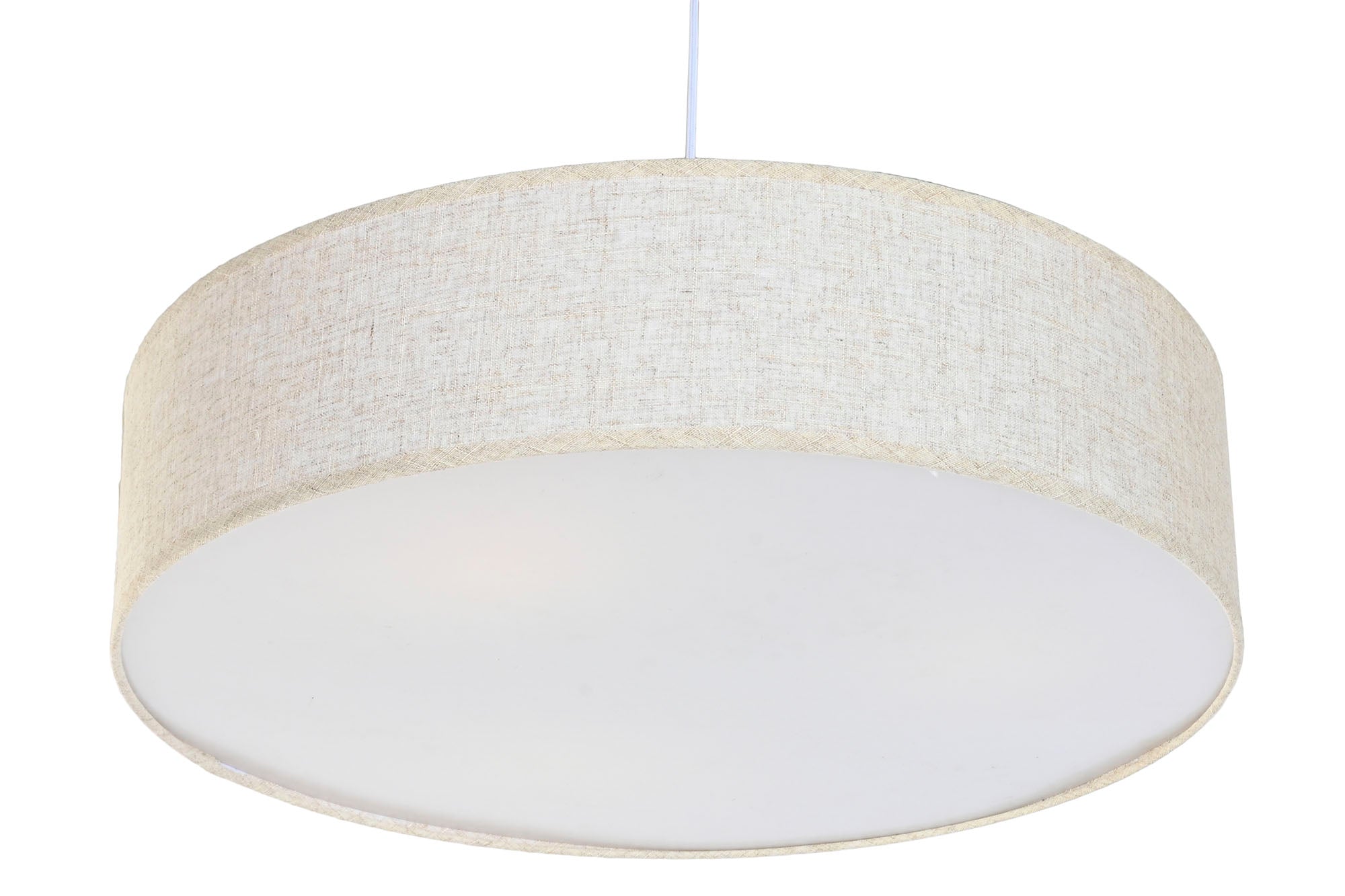 LAMPARA TECHO LINO PP 60X60X15 PLAFON CRUDO - Imagen 5