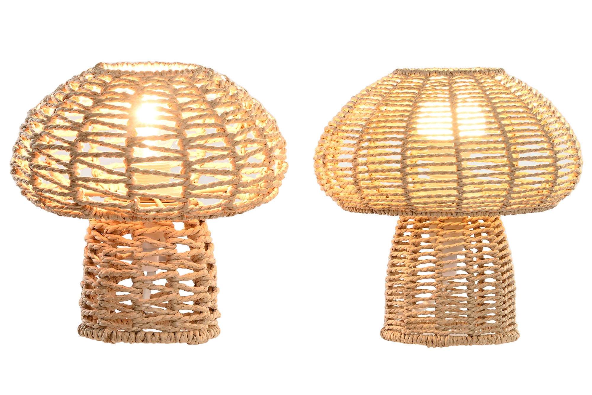 LAMPARA SOBREMESA CUERDA 18X18X18 SETA 2 SURT. - Imagen 3