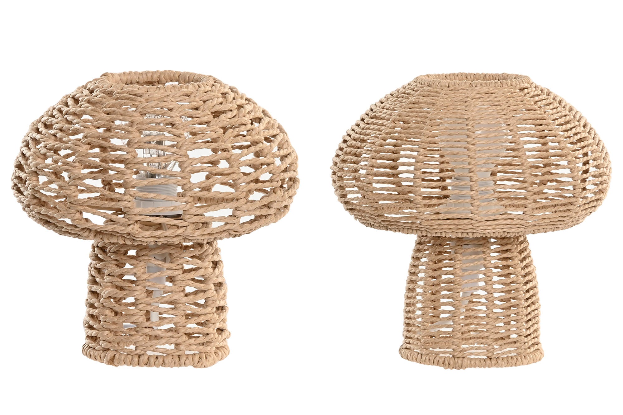 LAMPARA SOBREMESA CUERDA 18X18X18 SETA 2 SURT. - Imagen 2