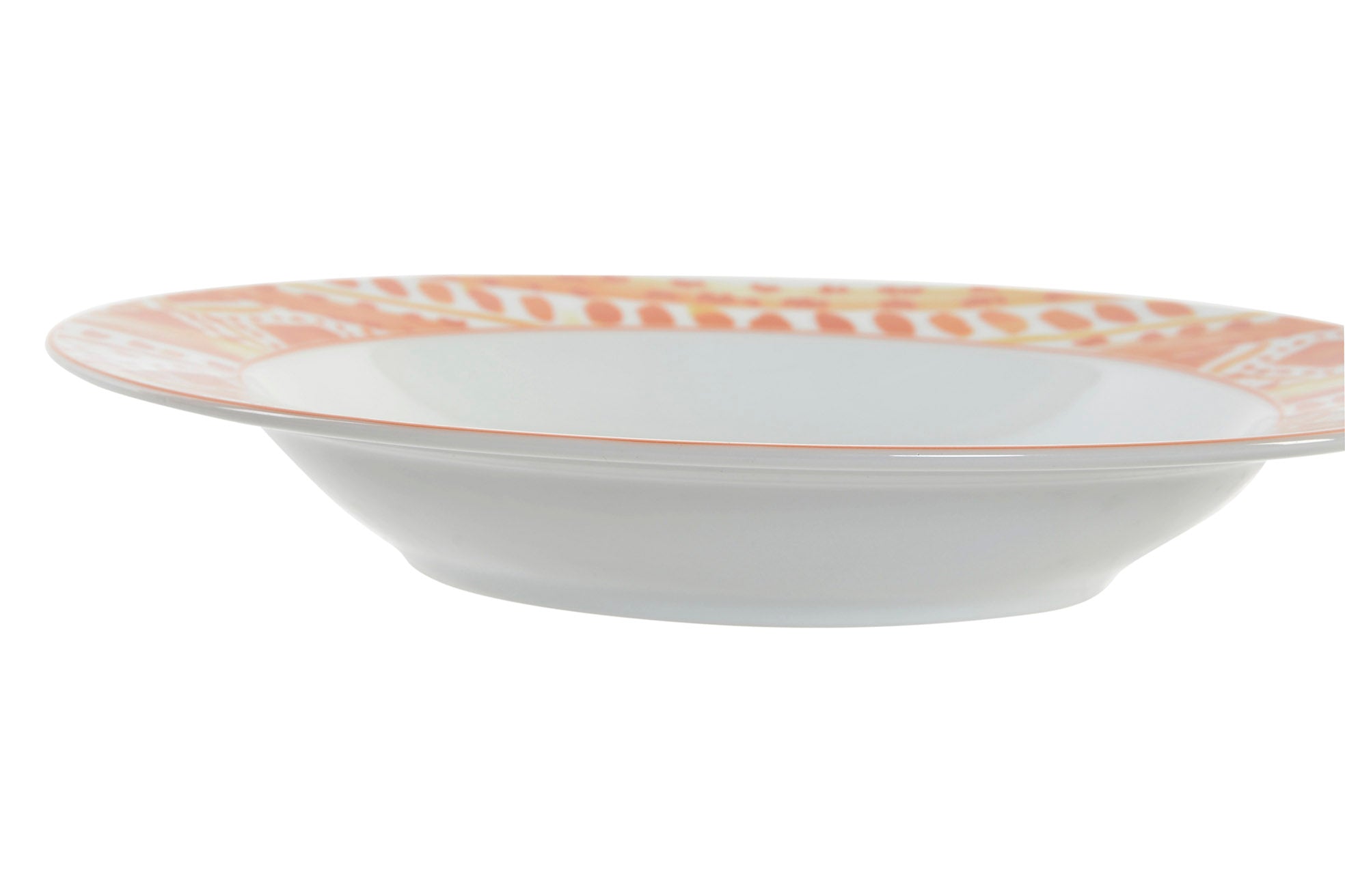 PLATO PORCELANA 21,5X3,5 2 SURT. - Imagen 1