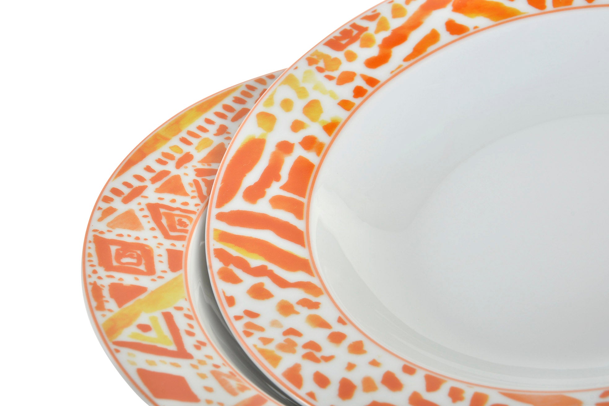 PLATO PORCELANA 21,5X3,5 2 SURT. - Imagen 3