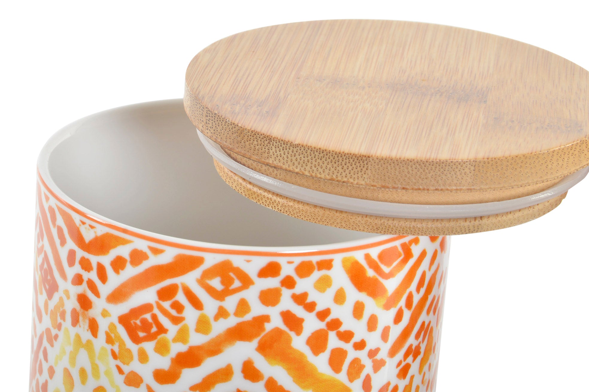 BOTE PORCELANA BAMBU 9,8X9,8X15,5 2 SURT. - Imagen 2