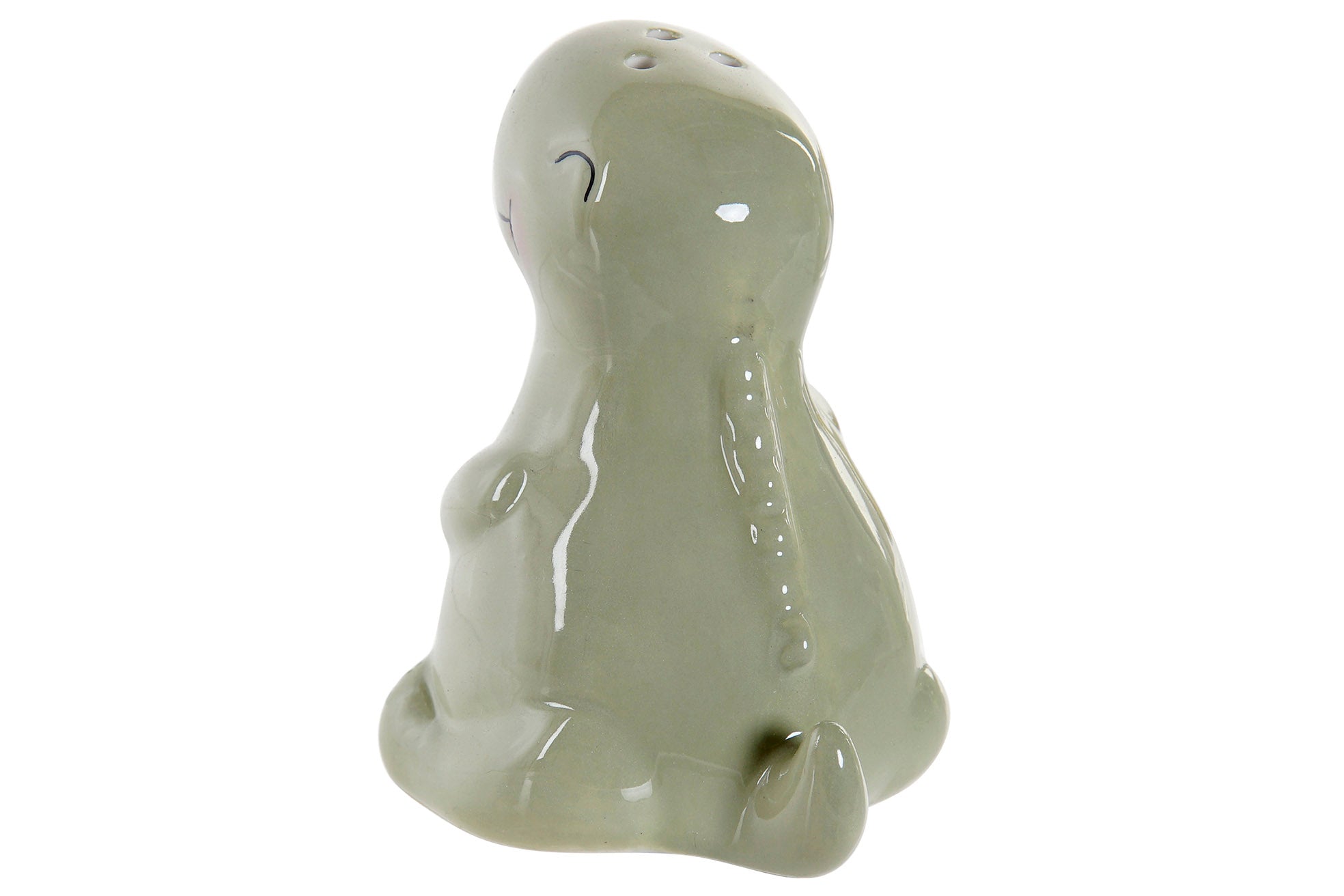 SALERO SET 2 DOLOMITE 6,6X7X7,7 DINOSAURIO VERDE - Imagen 3