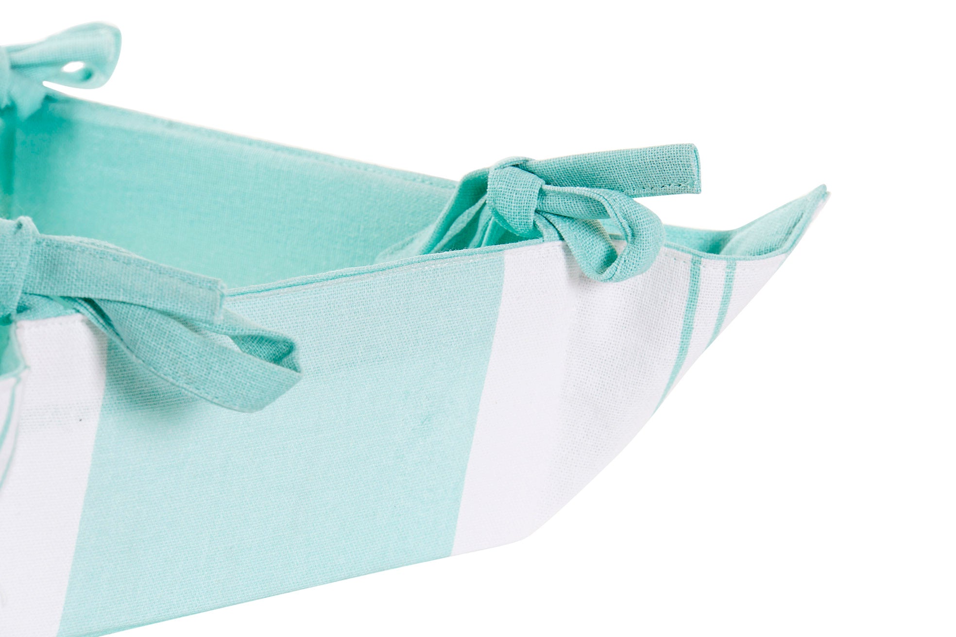 CESTA ALGODON 34X34X34 VERDE MENTA - Imagen 2