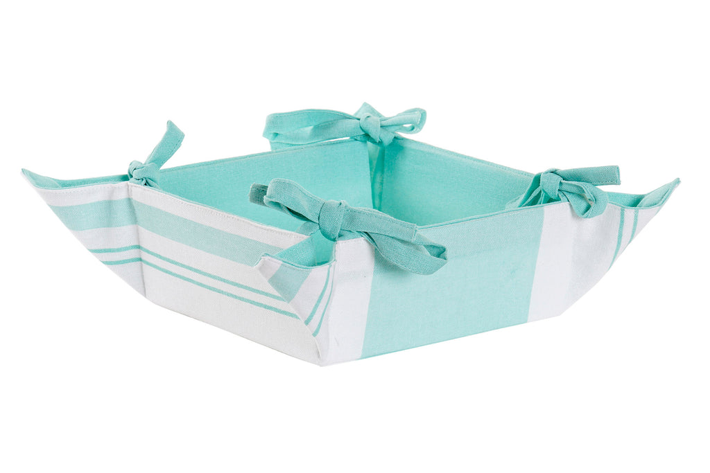 CESTA ALGODON 34X34X34 VERDE MENTA - Imagen 1