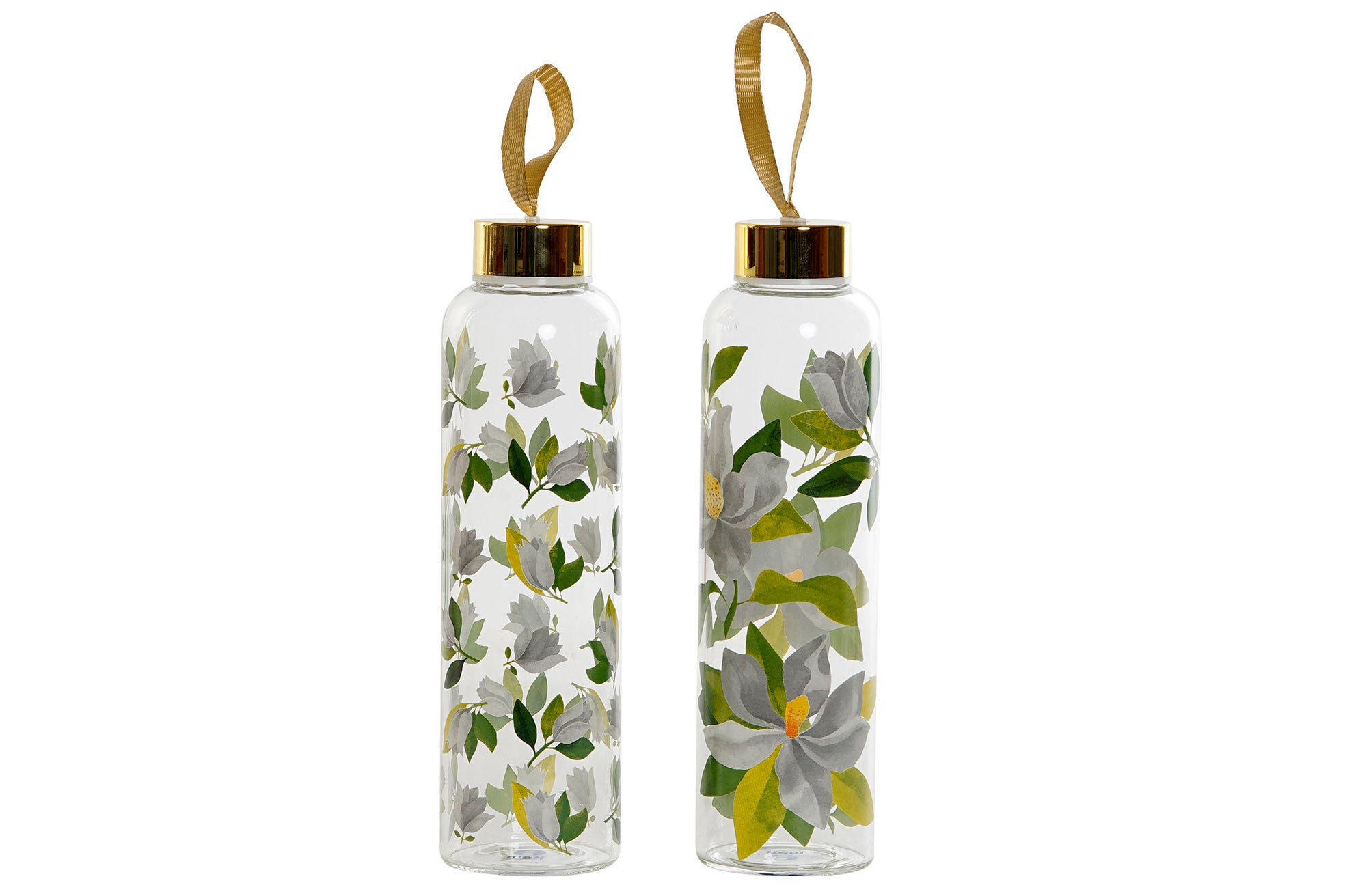 BOTELLA BOROSILICATO 6,5X6,5X23 MAGNOLIO 2 SURT. - Imagen 1