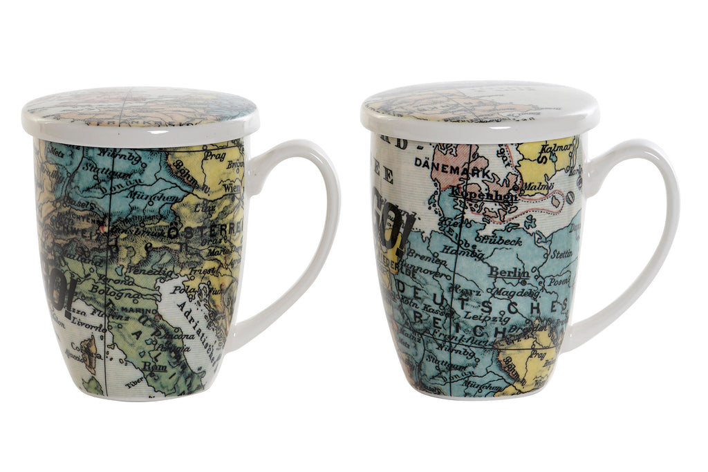 MUG INFUSIONES PORCELANA 12X8,3X11 380ML, MAPAMUND - Imagen 1