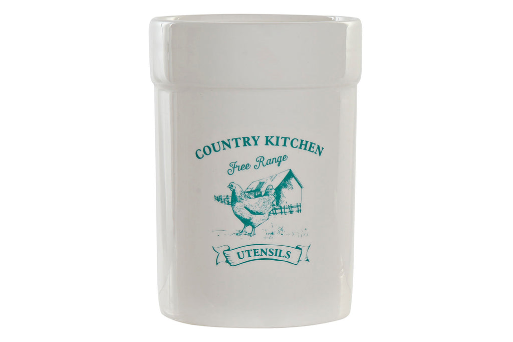 BOTE UTENSILIOS DOLOMITE 12,5X12,5X17,5 BLANCO - Imagen 1