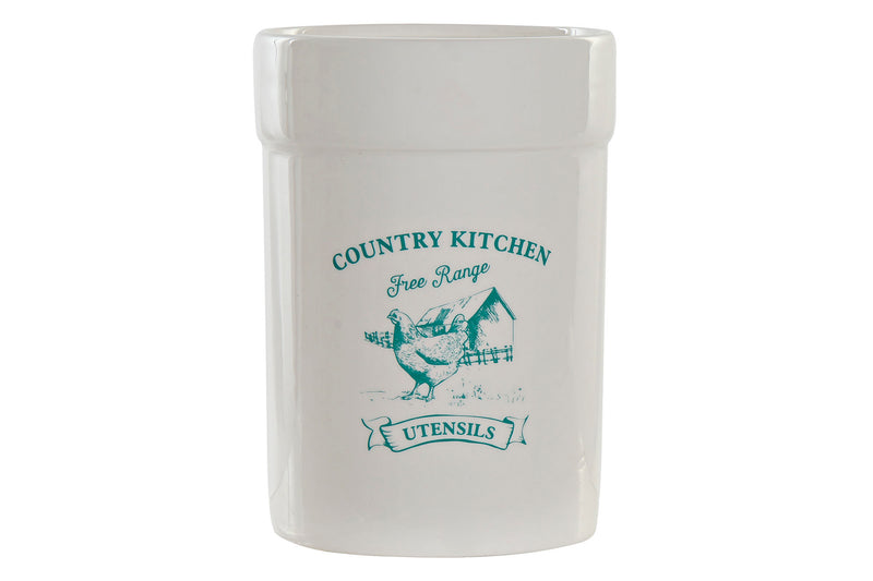 BOTE UTENSILIOS DOLOMITE 12,5X12,5X17,5 BLANCO - Imagen 1