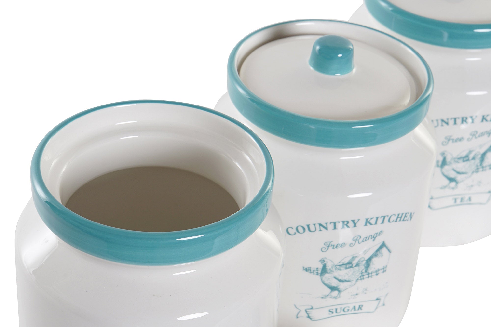 BOTE SET 3 DOLOMITE 11,5X11,5X17 COFFEE BLANCO - Imagen 3