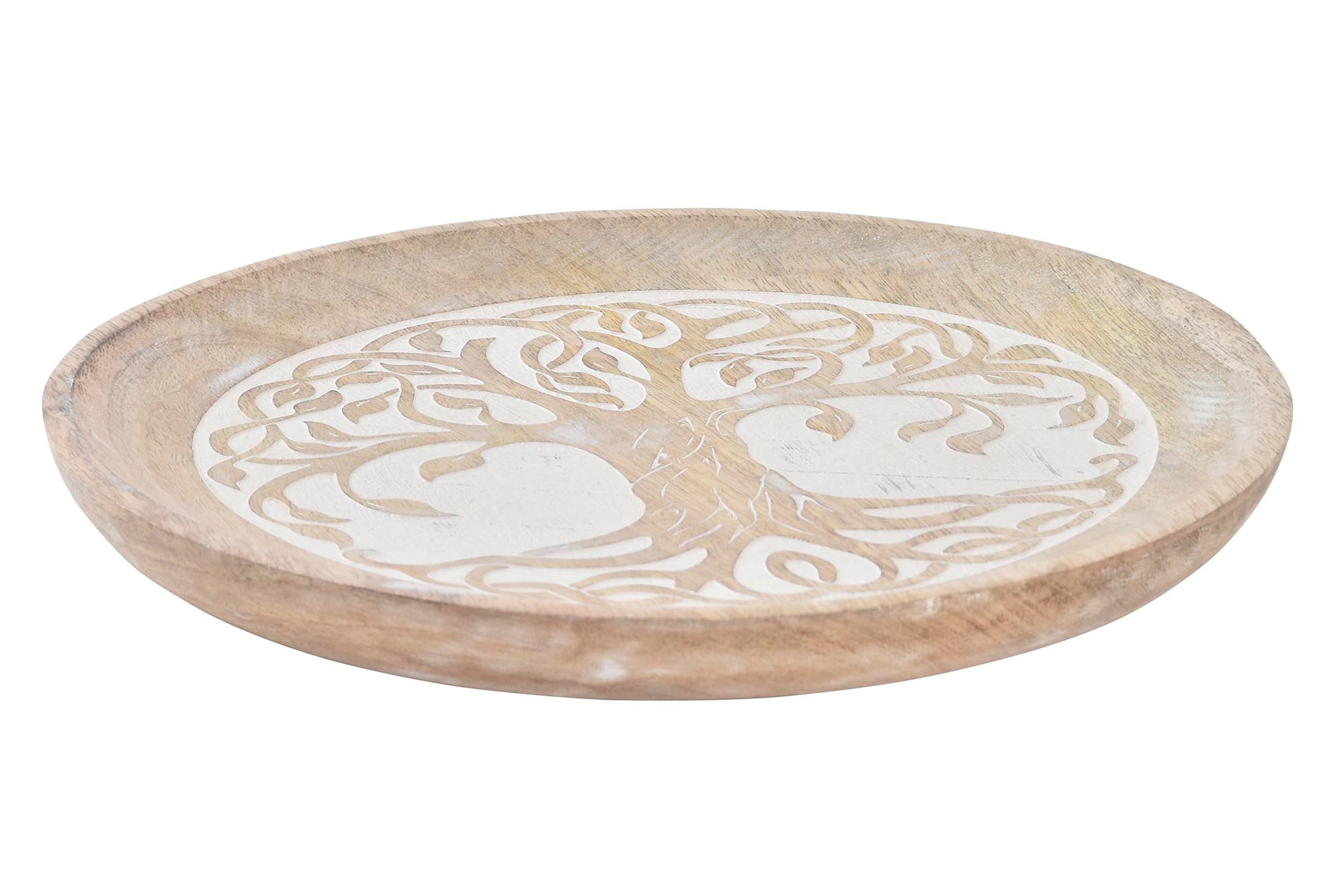 BANDEJA VACIABOLSILLOS MANGO 22,5X22,5X4 ARBOL DE - Imagen 1