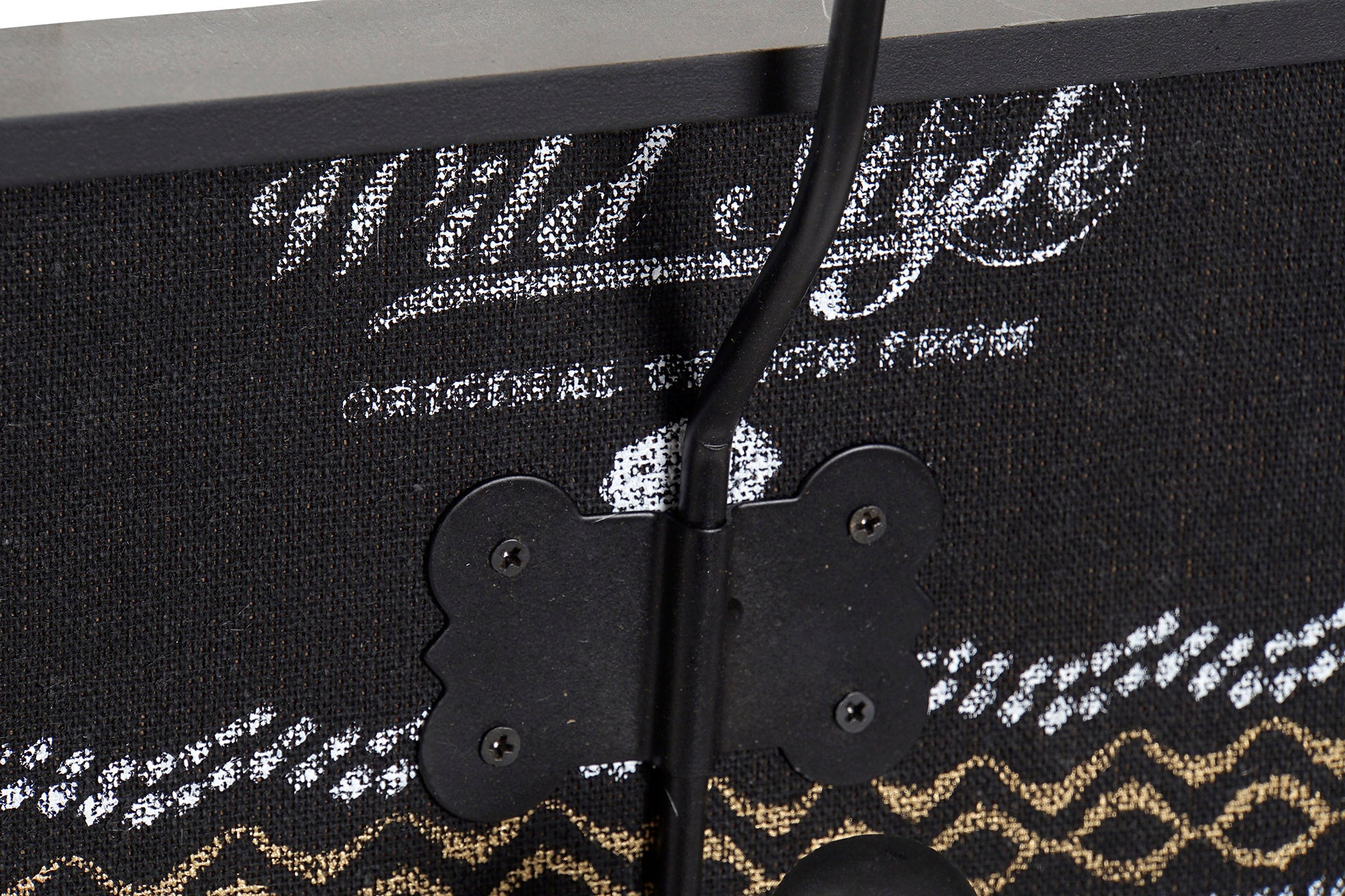 PERCHERO PARED MDF METAL 45X8X22 CENEFA - Imagen 3