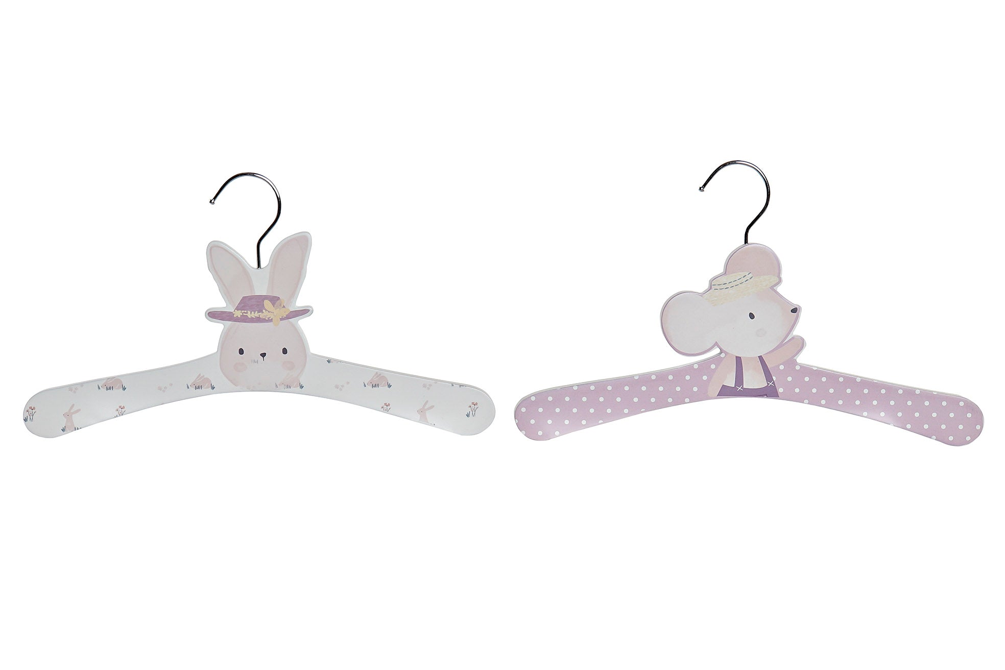 PERCHA MDF METAL 32X1,5X18 CONEJO 2 SURT. - Imagen 1