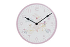 RELOJ MDF PVC 24X3,5X24 CONEJO ROSA - Imagen 1