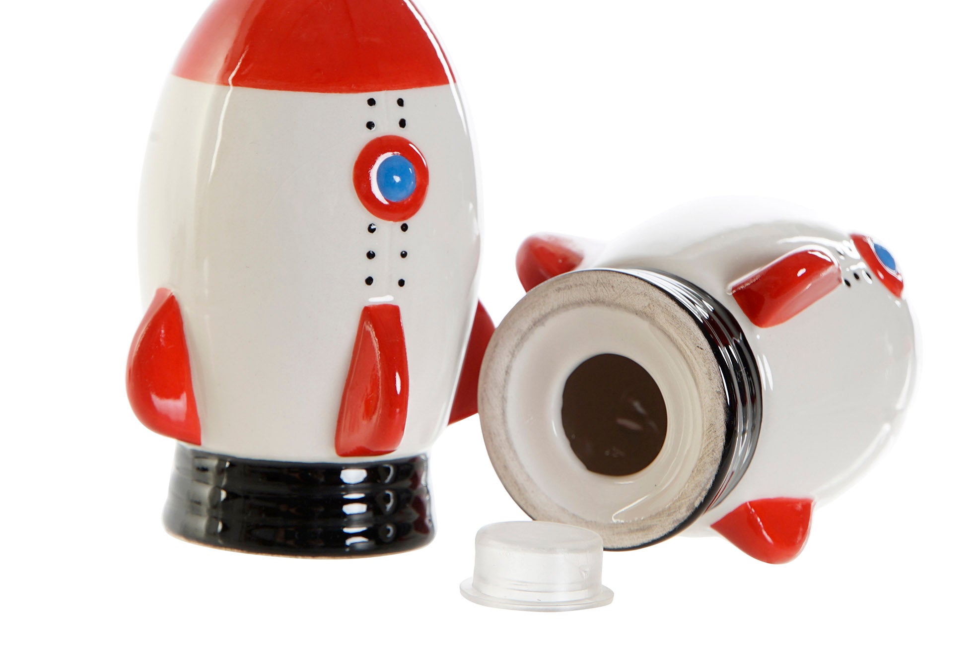 SALERO SET 2 DOLOMITE 6,5X7X9 PIMENTERO BLANCO - Imagen 3