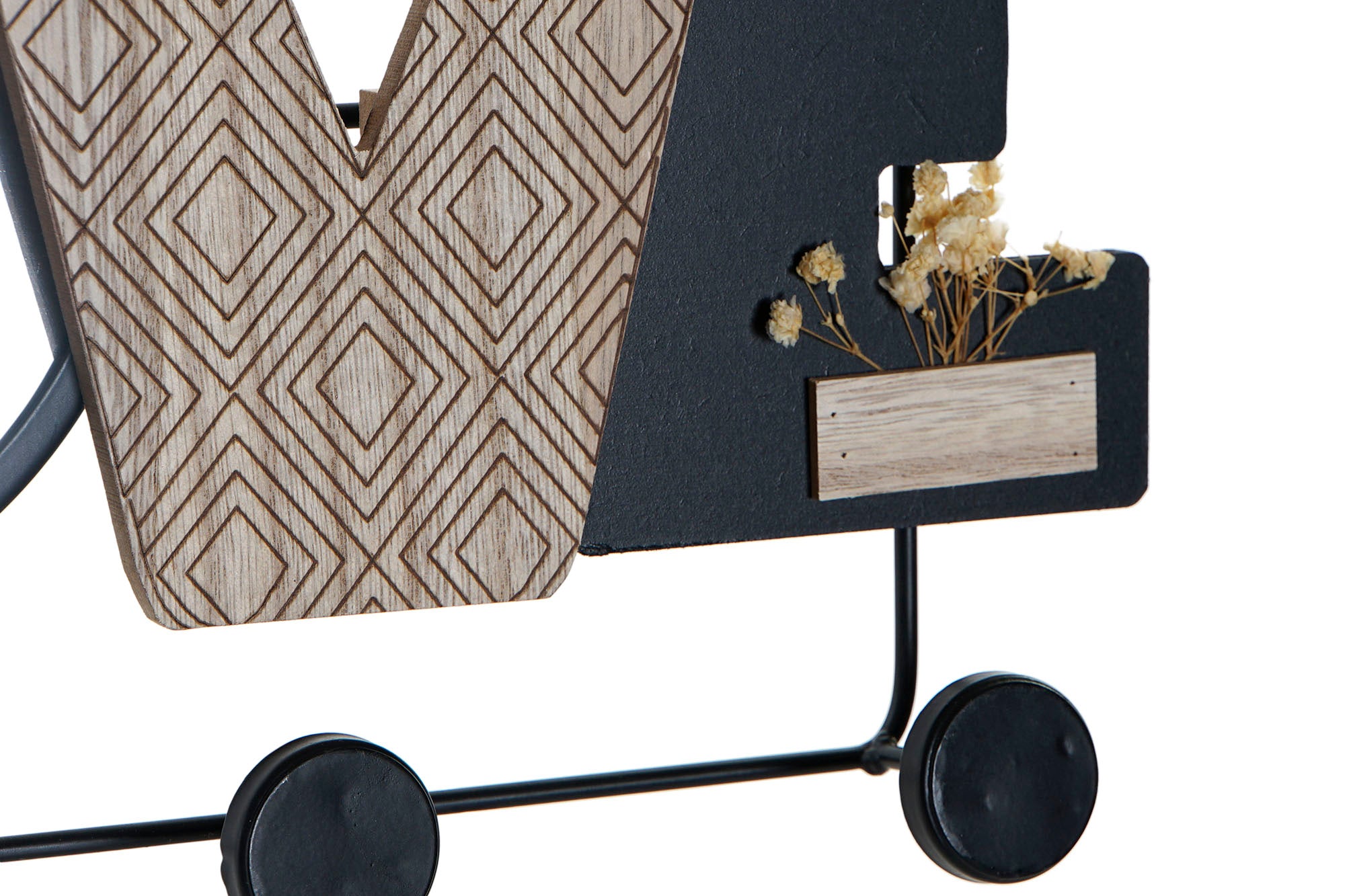 PERCHERO PARED MDF ESPEJO 45X5X21 HOME 2 SURT. - Imagen 3