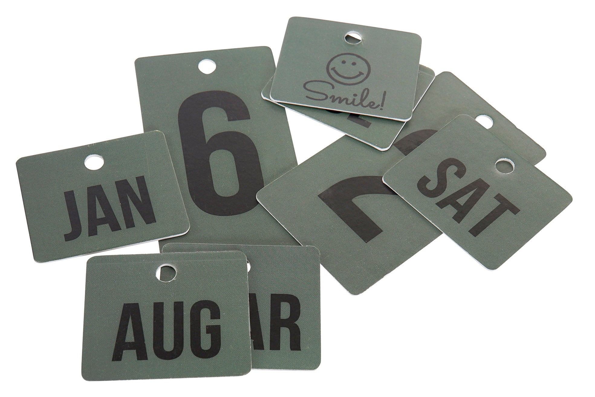 RELOJ PARED MDF PP 40X5X24 CALENDARIO 2 SURT. - Imagen 4