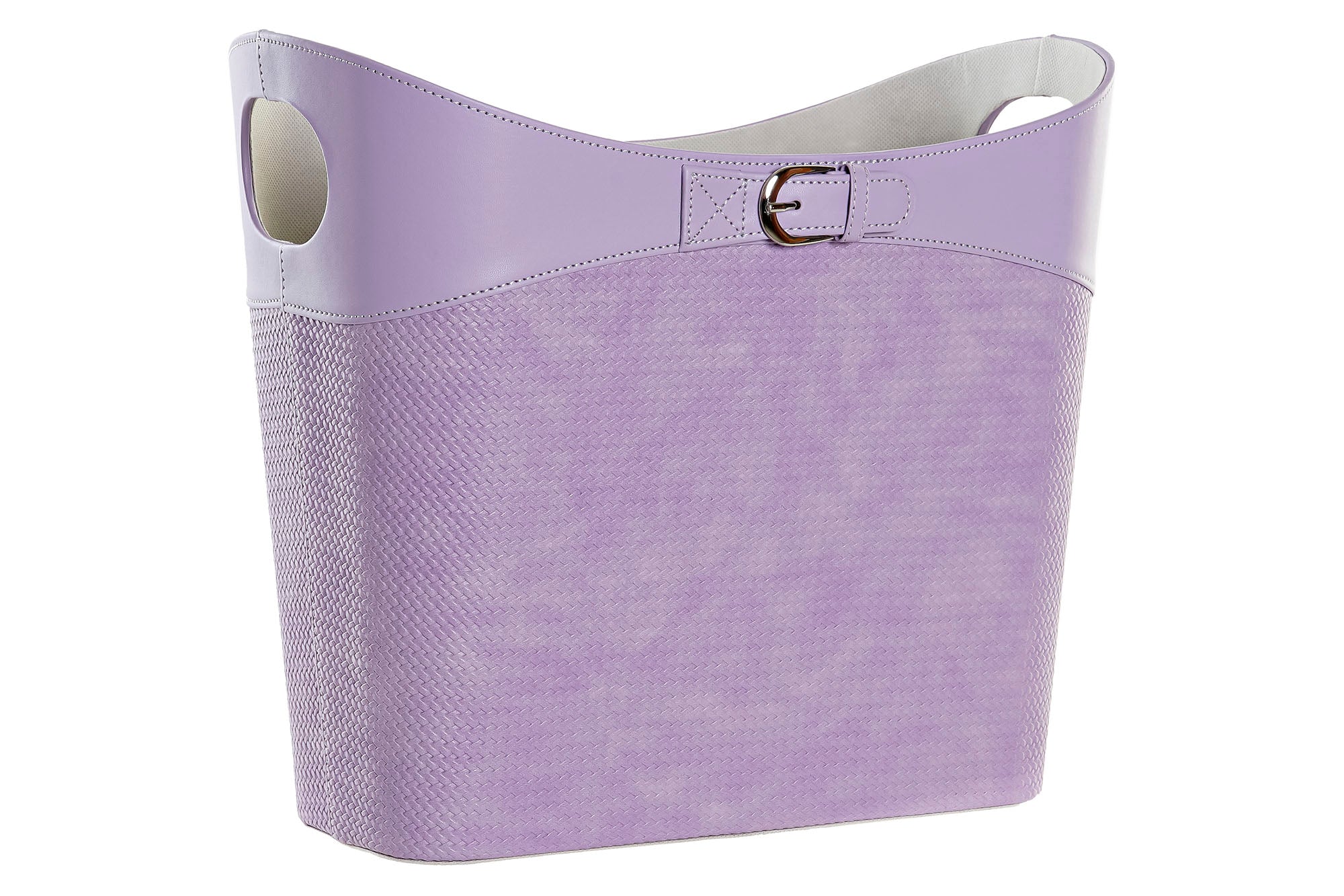 REVISTERO PU 39X21X34 HEBILLA LILA - Imagen 1