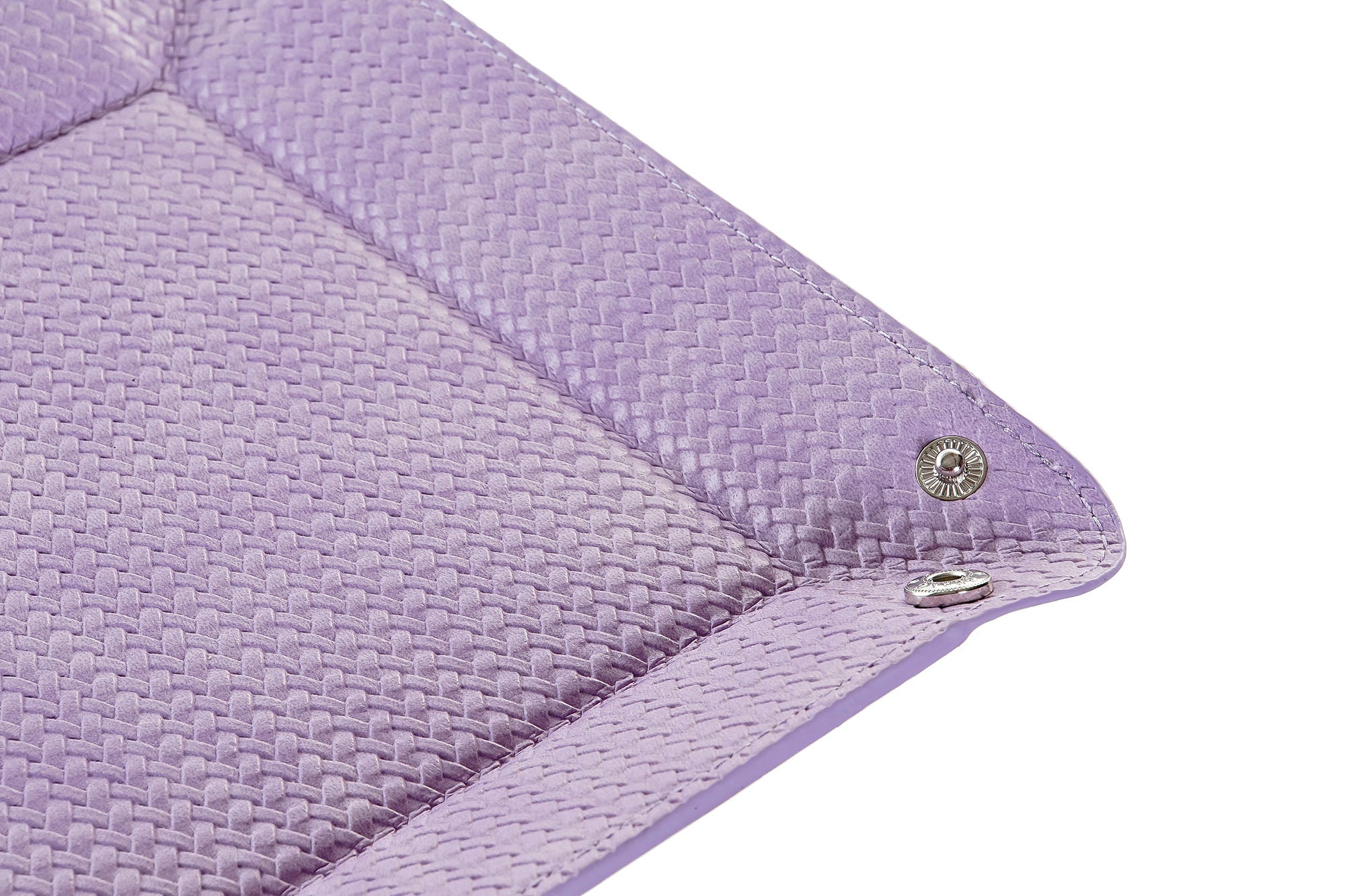 BANDEJA VACIABOLSILLOS PU 20X20X4 LILA - Imagen 3