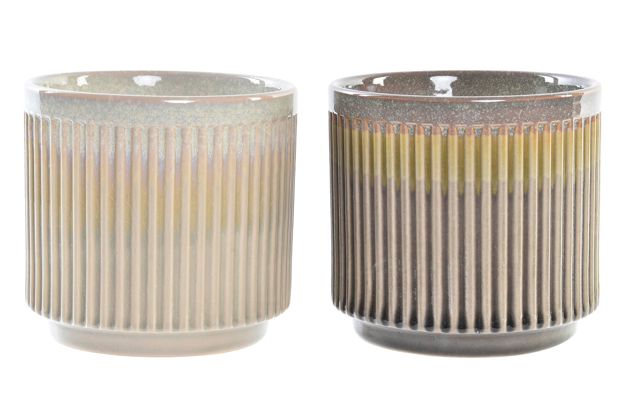 MACETERO GRES 16X16X15 2 SURT. - Imagen 1