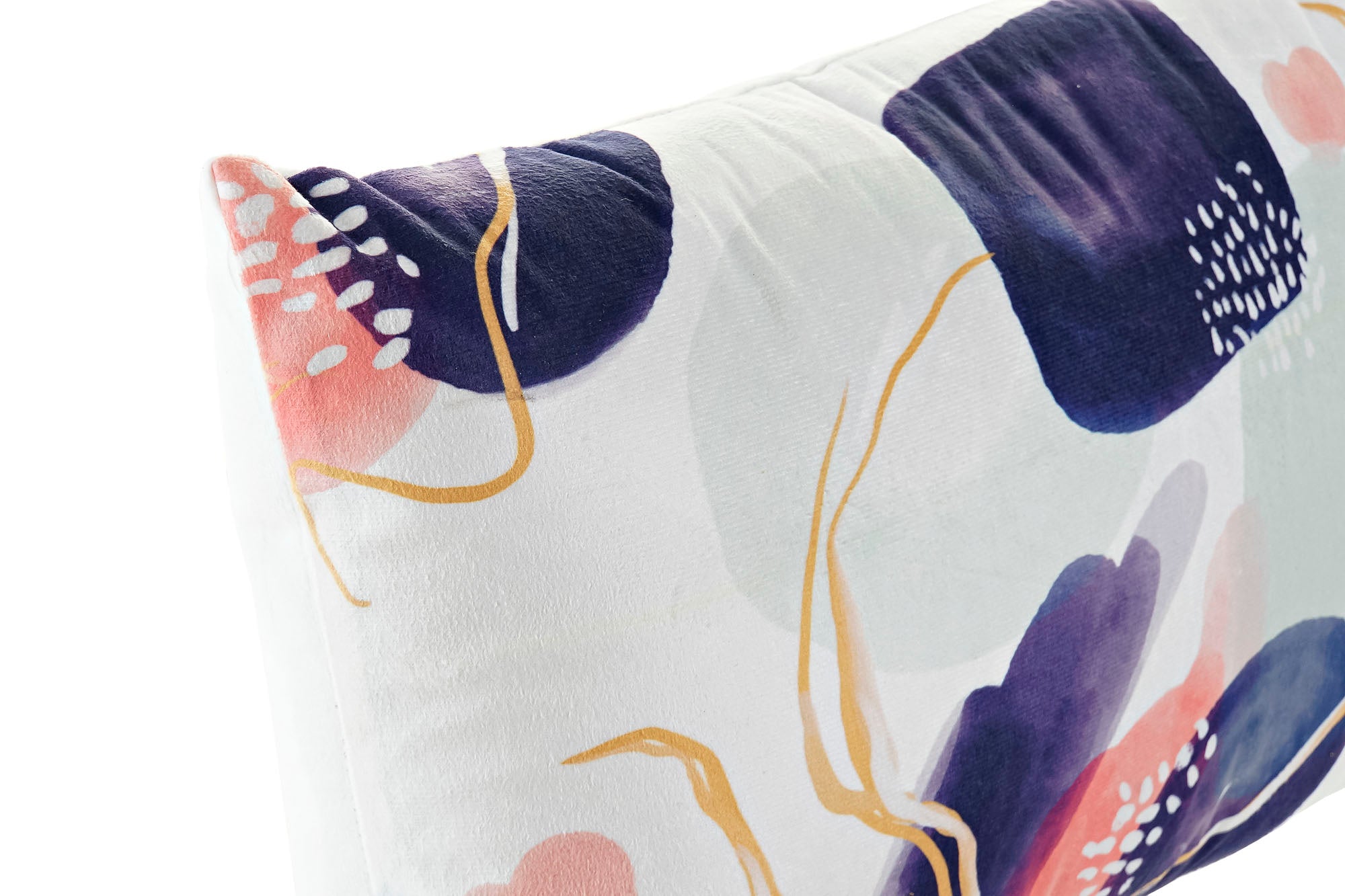 COJIN ALGODON 50X30X12 450 GR ABSTRACTO 3 SURT. - Imagen 2