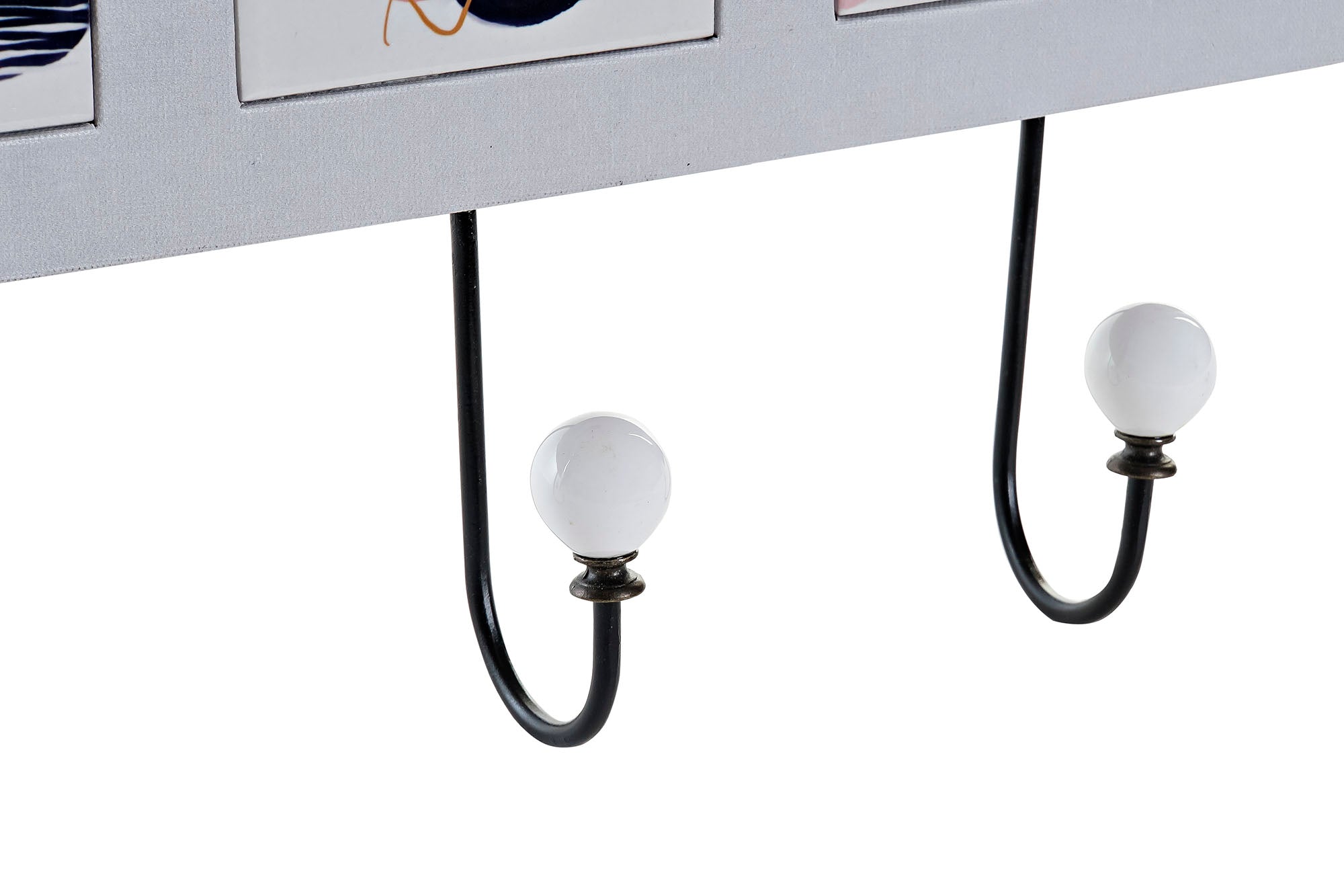 PERCHERO MDF METAL 40X7X26 ABSTRACTO MULTICOLOR - Imagen 3