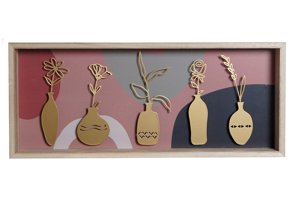 DECORACION PAULOWNIA 54X4X23 ROSA - Imagen 1