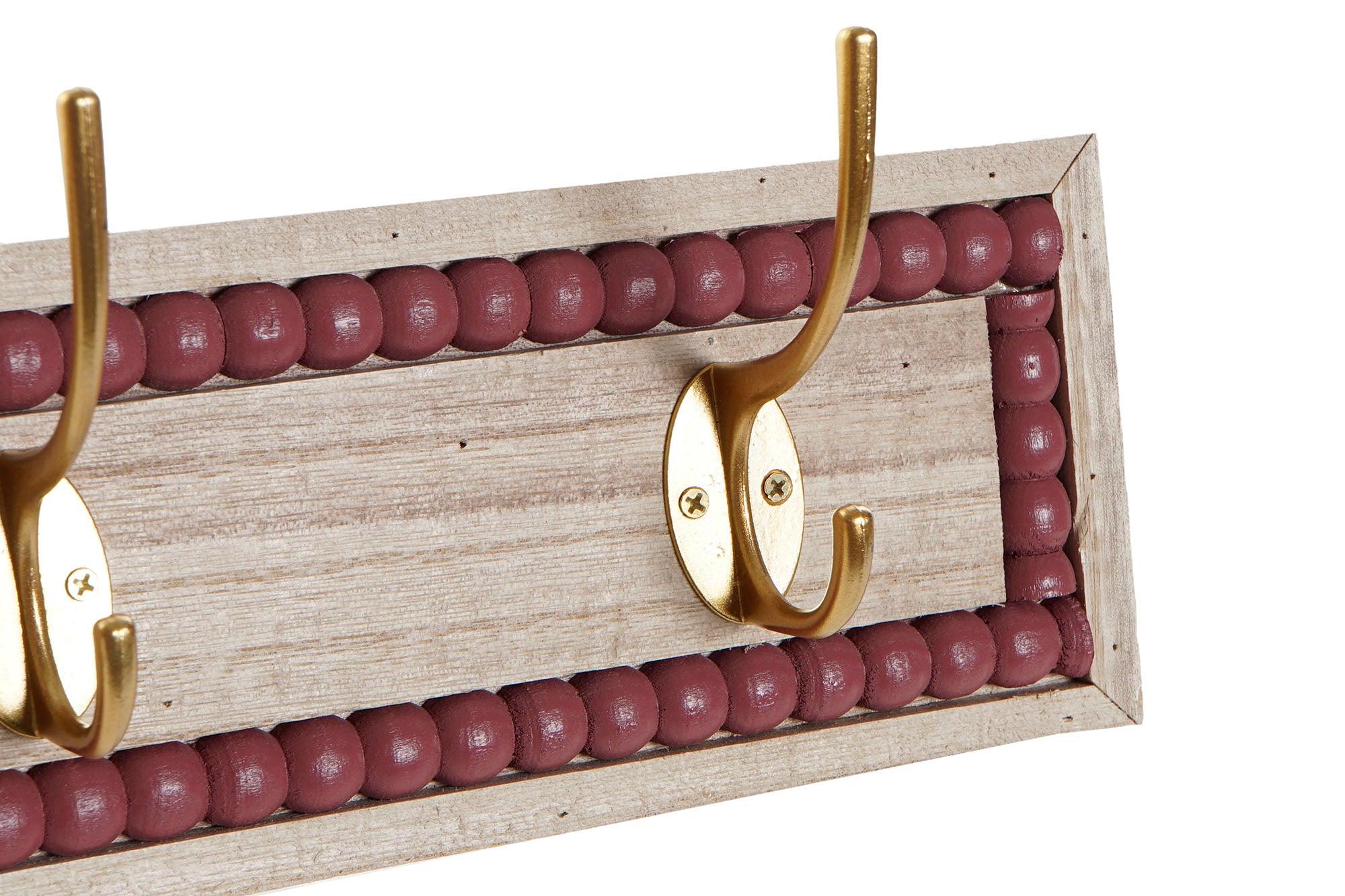 PERCHERO MDF 50X7,5X12 ROSA - Imagen 3