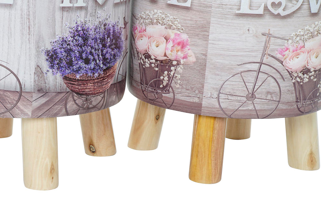 REPOSAPIES PU PINO 30X30X30 BICICLETA 2 SURT. - Imagen 2