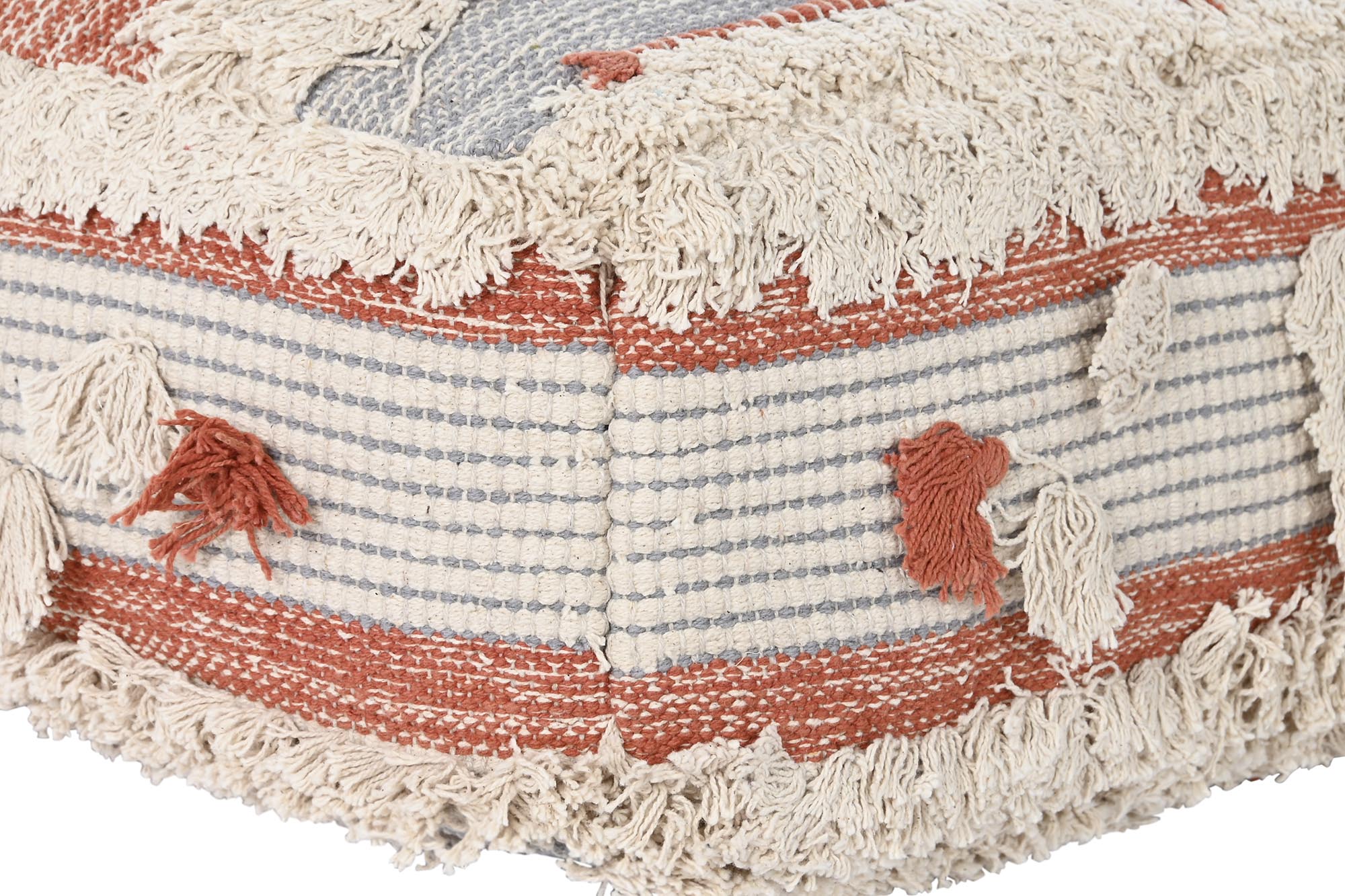 COJIN SUELO ALGODON 60X60X25 6300 GR, RAYAS - Imagen 3