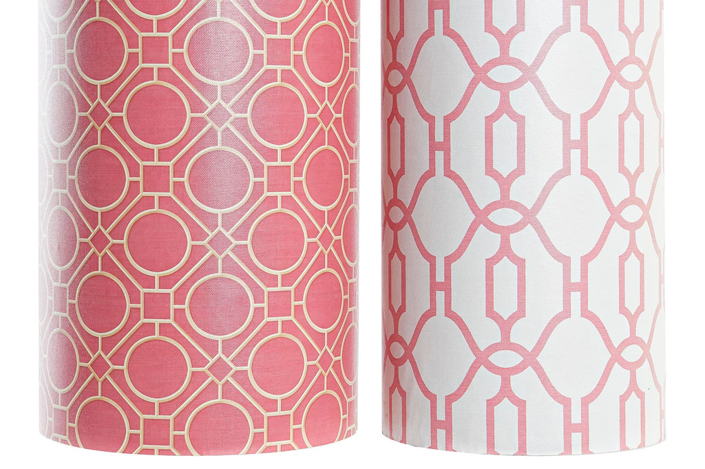 PARAGUERO SET 2 LIENZO MADERA 23X23X54,5 NARANJA - Imagen 2