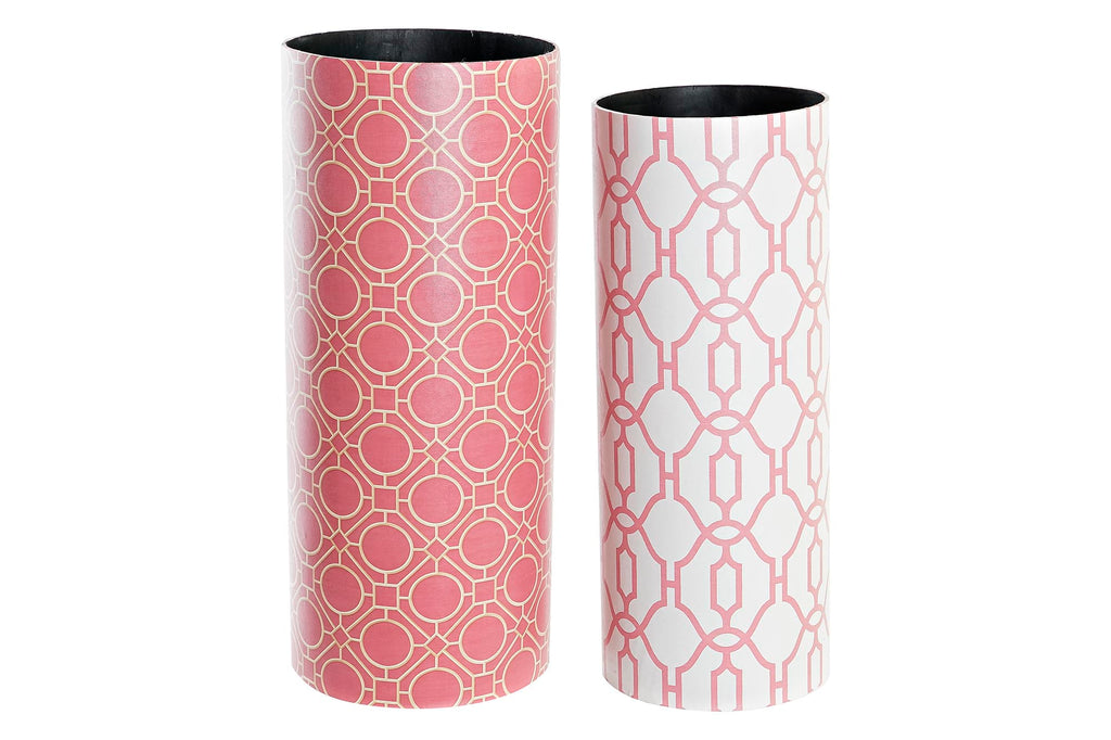 PARAGUERO SET 2 LIENZO MADERA 23X23X54,5 NARANJA - Imagen 1