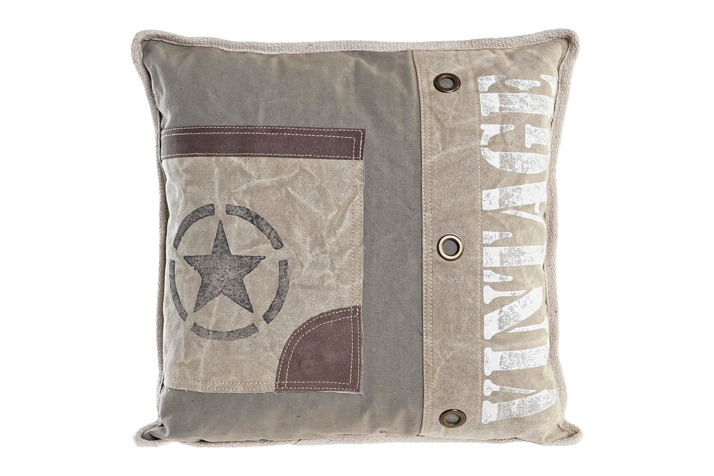 COJIN POLIESTER PIEL 45X15X45 450 GR GR STAR GRIS - Imagen 1